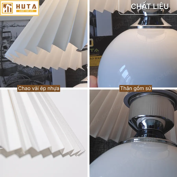 Đèn Ngủ Để Bàn HUTA Light For Life S8 Ánh Sáng Vàng, Tiết Kiệm Điện, Bảo Hành 24 tháng