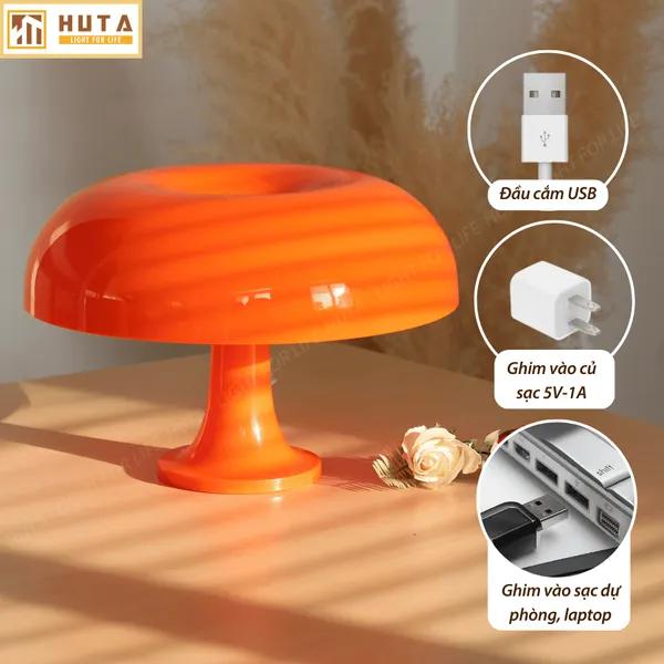 Đèn Bàn Trang Trí HUTA Light For Life LUMO Decor Phòng, Điều Chỉnh Độ Sáng