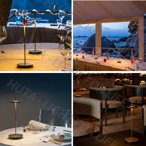 Đèn Bàn Led Quầy Bar, Quán Bar, Nhà Hàng Pin Sạc Tích Điện Mã AL2