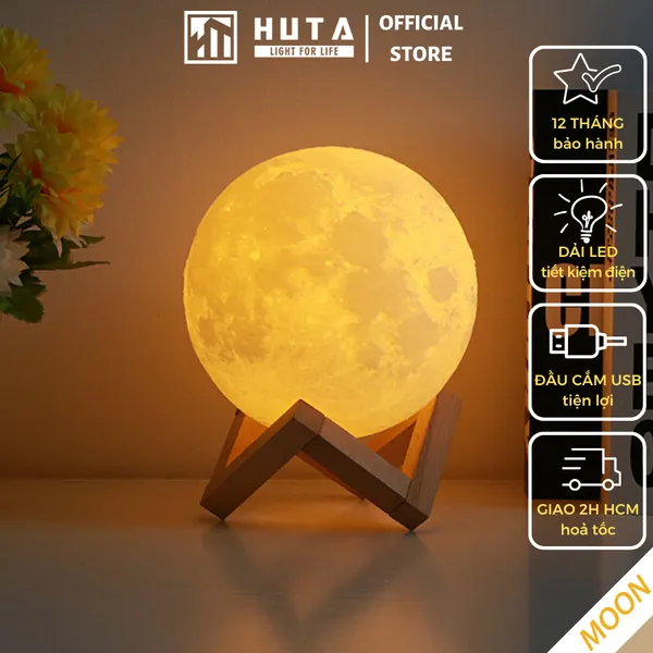 Đèn Bàn Led Quầy Bar, Quán Bar, Nhà Hàng Pin Sạc Tích Điện Mã RESMOON