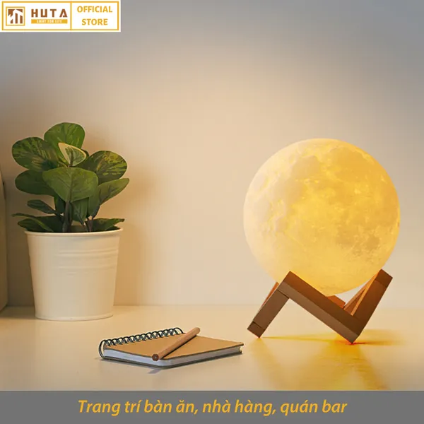 Đèn Bàn Led Quầy Bar, Quán Bar, Nhà Hàng Pin Sạc Tích Điện Mã RESMOON