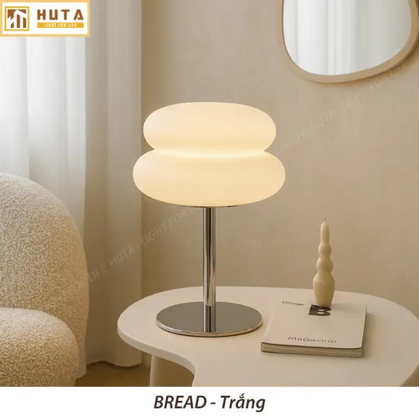 Đèn Bàn Trang Trí HUTA Light For Life BREAD Decor Phòng, Điều Chỉnh Độ Sáng Linh Hoạt