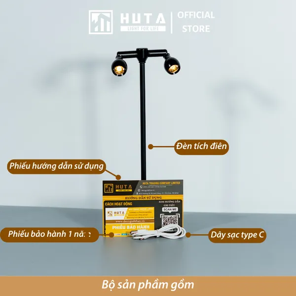 Đèn Led Quầy Bar HUTA Light For Life Cảm Ứng Tích Điện, Điều Chỉnh Ánh Sáng Vàng Mã ROI