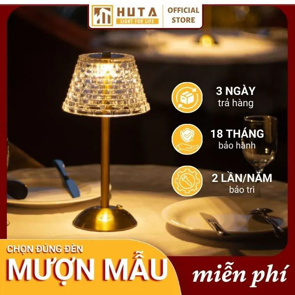 Đèn Led Quầy Bar Huta Light For Life RESBED3 Cảm Ứng Tích Điện, Điều Chỉnh Ánh Sáng Vàng