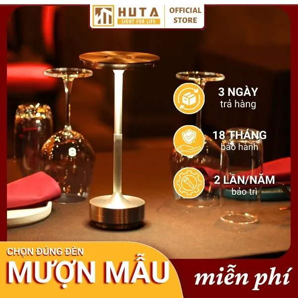 Đèn Led Để Bàn Quán Bar, Nhà Hàng Và Khách Sạn AL4 Mới Nhất 2025