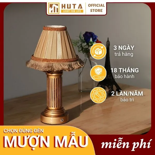 Đèn Bàn Led Quầy Bar HUTA Light For Life CODIEN Hoài Cổ, Cảm Ứng