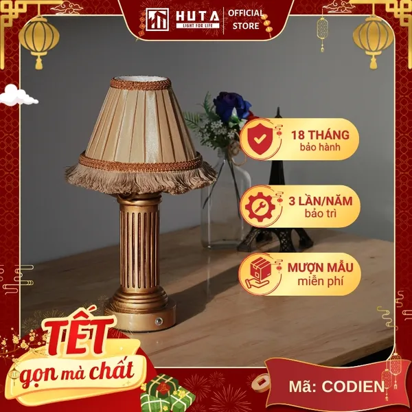 Đèn Bàn Led Quầy Bar HUTA Light For Life CODIEN Hoài Cổ, Cảm Ứng