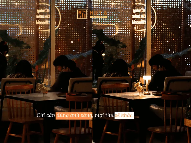 Ánh Sáng Đúng – Khác Biệt Thật: Đừng Để Quán Bar, Nhà Hàng Đẹp Mà Vẫn “Mất Hồn”