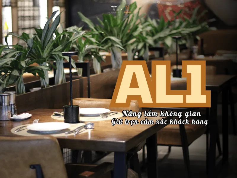 Đèn Bàn LED HUTA AL1 – Nâng Tầm Không Gian, Giữ Trọn Cảm Xúc Khách Hàng