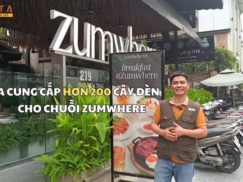 HUTA Bảo Trì Đèn Nhà Hàng tại Zumwhere - Nguyễn Trãi