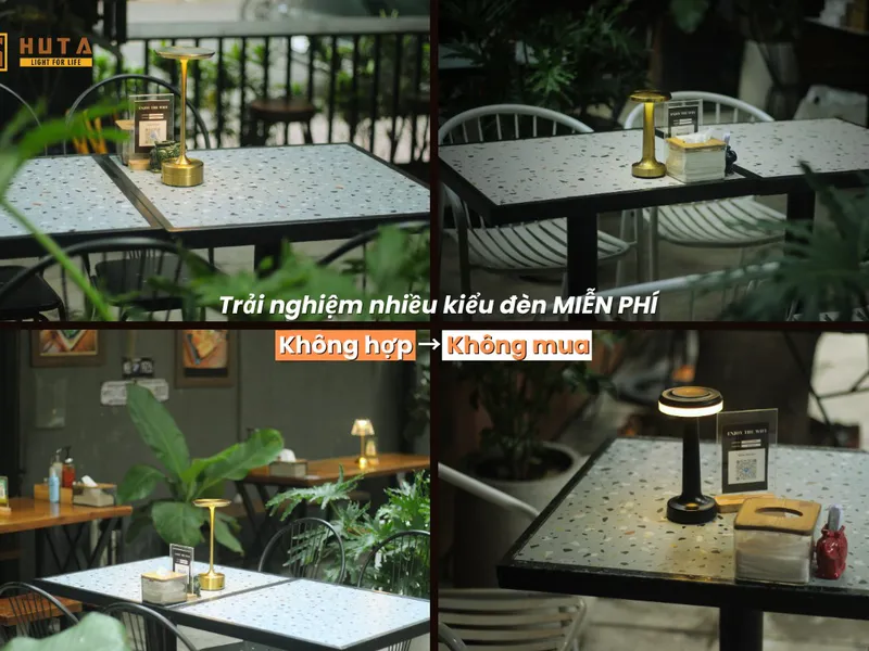 Chủ quán thông minh không bao giờ mua đèn chỉ vì demo
