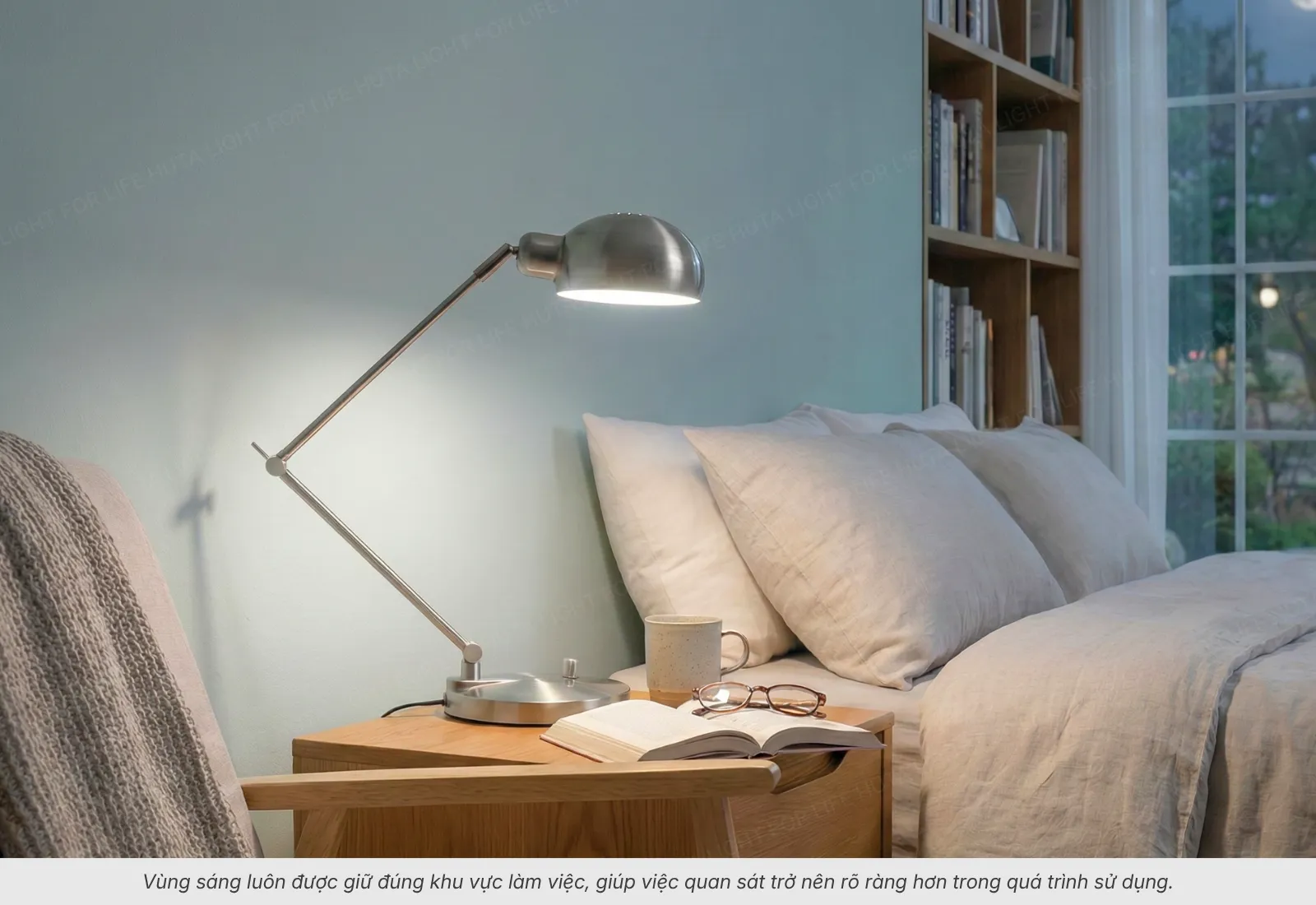 2.5 Đèn decor bàn làm việc LVK3 – Đa khớp, điều chỉnh linh hoạt