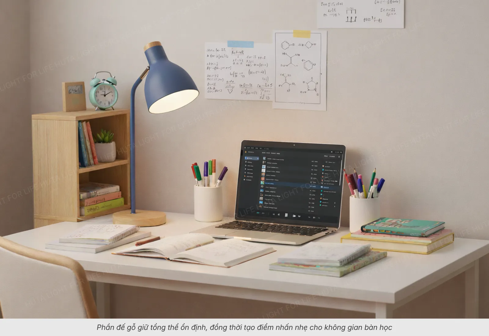 2.1 Đèn decor bàn làm việc LVG1 – Thiết kế gọn, dễ điều chỉnh