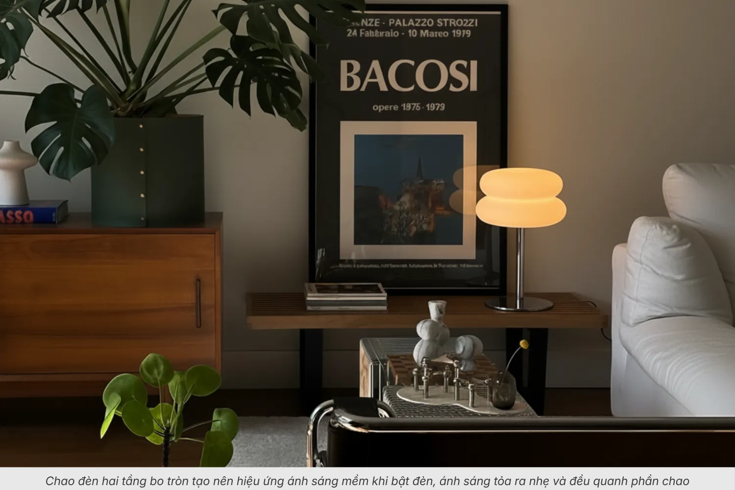 2.5 Đèn Decor Phòng Ngủ BREAD – Thiết Kế Bánh Kem