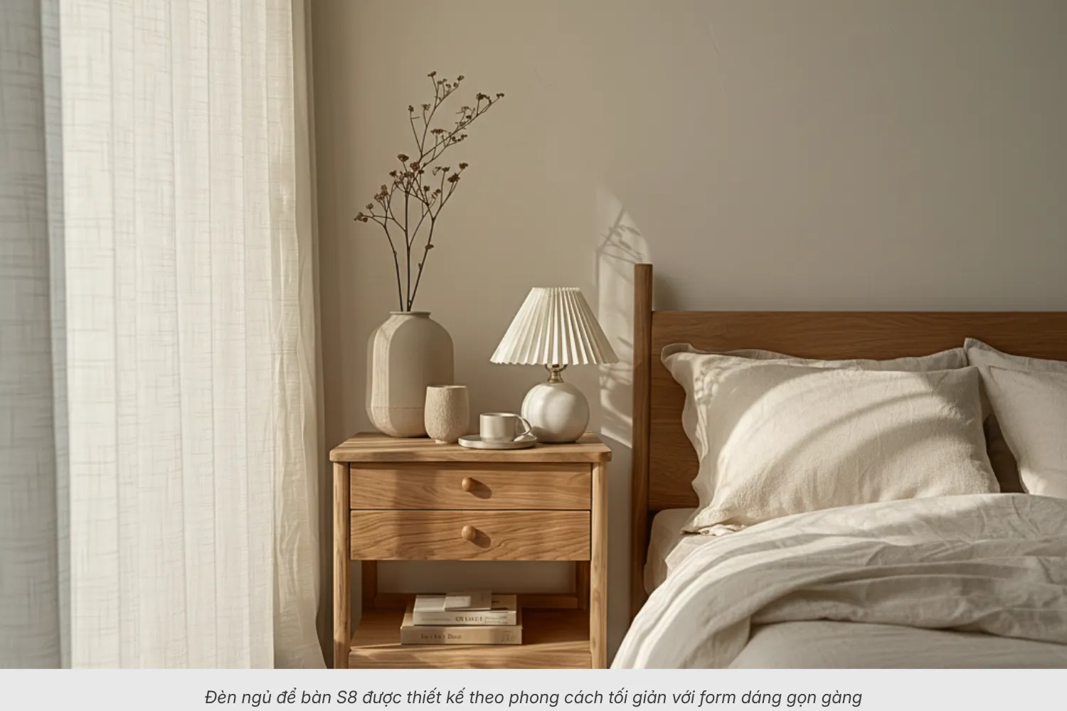 2.10 Đèn Ngủ Để Bàn S8 – Kiểu Dáng Hàn Quốc