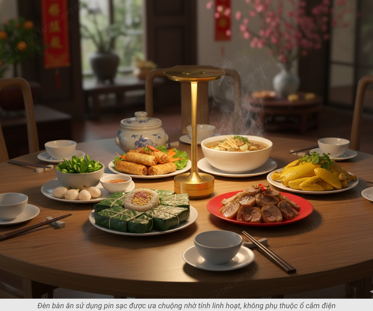 2. Những vị trí đặt đèn trang trí tết tạo cảm giác “khởi đầu mới”