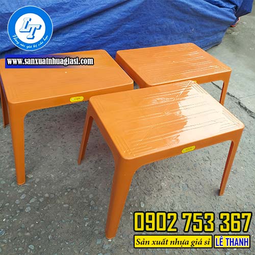 Bàn nhựa chữ nhật giá bán sỉ rẻ Bàn nhựa chữ nhật giá bán sỉ rẻ