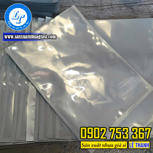 Túi ép 3 biên 1 mặt trong, 1 mặt bạc Túi ép 3 biên 1 mặt trong, 1 mặt bạc