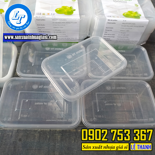 Dung tích hộp đa dạng, độ trong suốt cao Dung tích hộp đa dạng, độ trong suốt cao