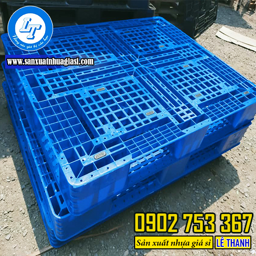 pallet nhựa 1 mặt hở