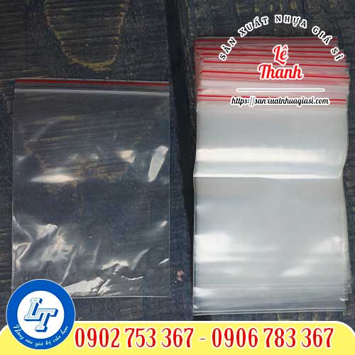 Túi zip chỉ đỏ Túi zip chỉ đỏ