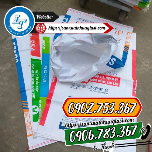 Bao tải cám cò mới/cũ Bao tải cám cò mới/cũ