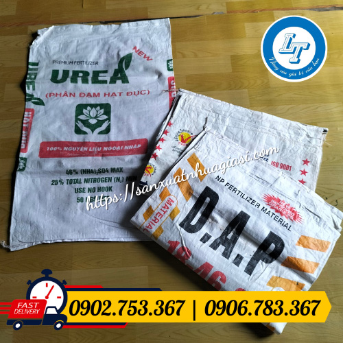 Bao tải cũ từ bao phân cũ Bao tải cũ từ bao phân cũ