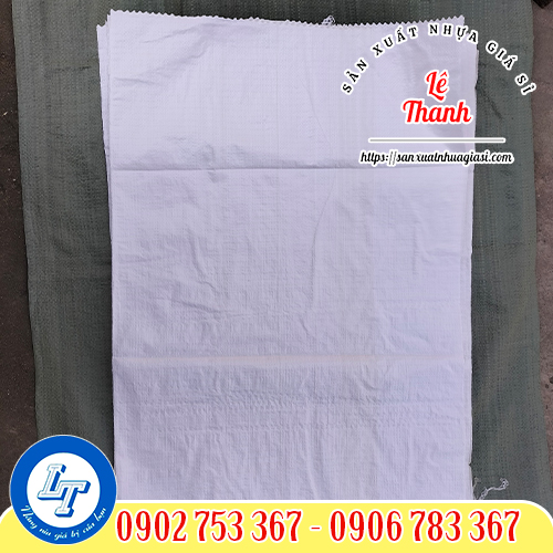 Bao tải gạo màu trắng Bao tải gạo màu trắng