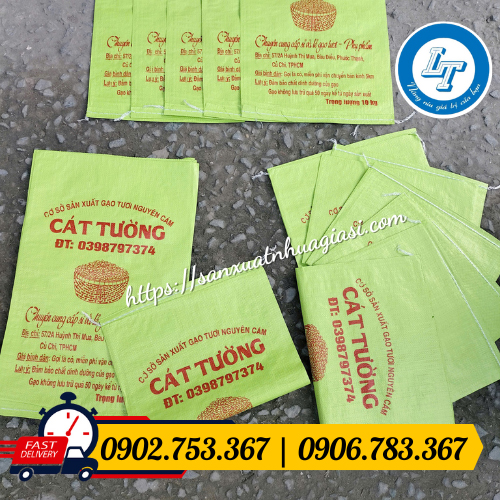 Bao gạo in ấn theo yêu cầu Bao gạo in ấn theo yêu cầu