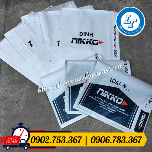 Bao pp ghép giấy có in logo Bao pp ghép giấy có in logo