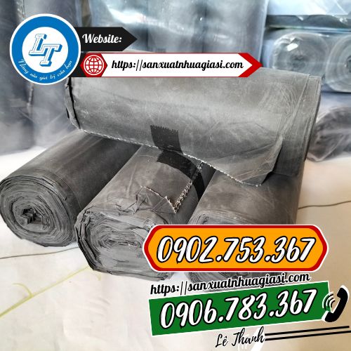Bao rác đen được sản xuất từ chất liệu dày dặn Bao rác đen được sản xuất từ chất liệu dày dặn