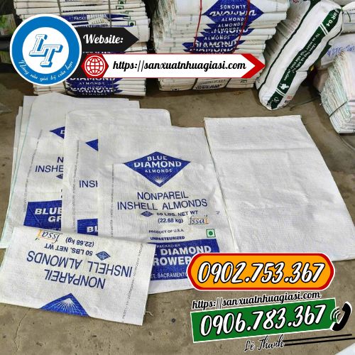 Bao tải cám cò cũ loại to 60x90 Bao tải cám cò cũ loại to 60x90