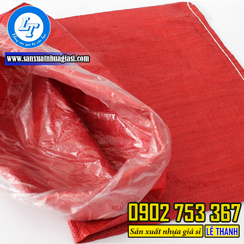 Bao tải dứa dệt pp có lồng túi nilon