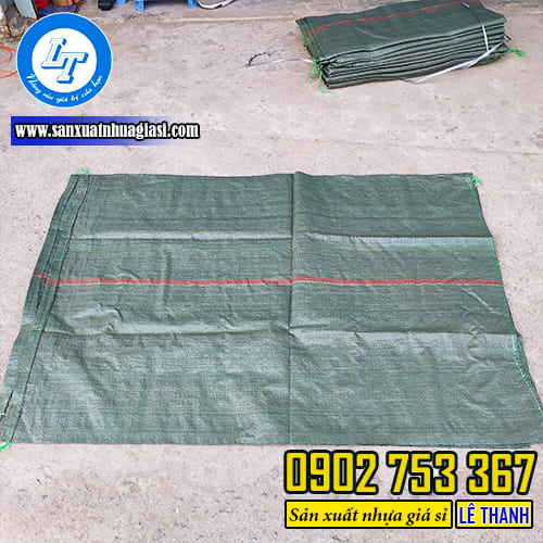 Bao tải dứa 90x120 khi trải ra