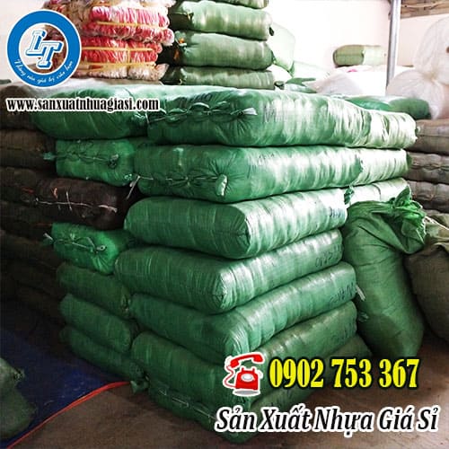 Bao tải dứa đen dùng để đóng hàng hóa sản xuất