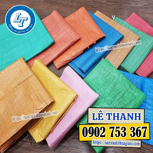 Bao tải dứa nhiều màu