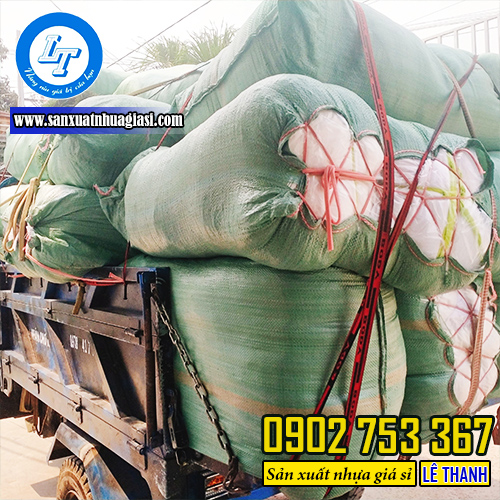 Bao tải dứa được dùng để đóng gói hàng hóa