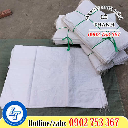 Bao tải dứa trơn không in logo thương hiệu