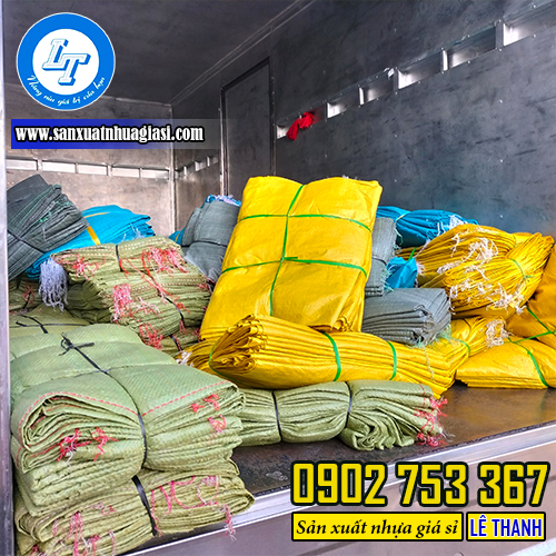 Bao tải dứa đa dạng màu sắc