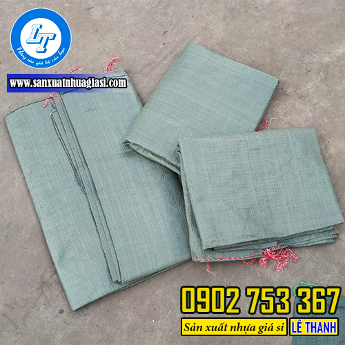 Bao tải dứa xanh 90x120cm Bao tải dứa xanh 90x120cm