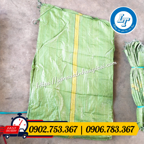 Bao tải dứa xanh 70x110 Bao tải dứa xanh 70x110