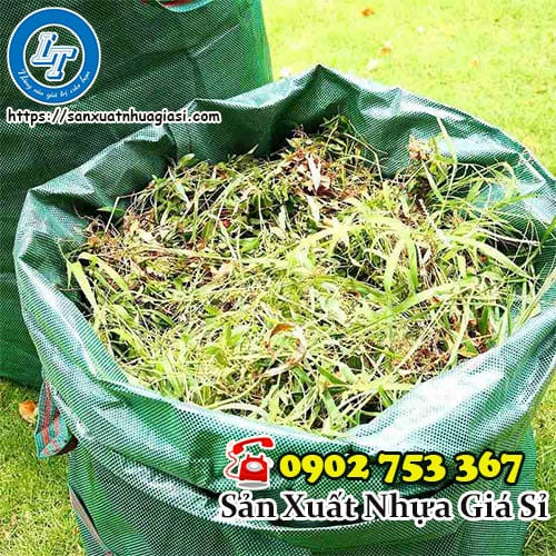 Bao tải đựng cỏ, rác