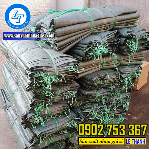 Bao tải đựng gạo 25kg, 50kg giá rẻ tại Lê Thanh