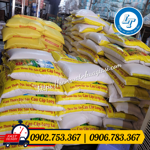 Bao đựng gạo 50kg xuất khẩu Bao đựng gạo 50kg xuất khẩu