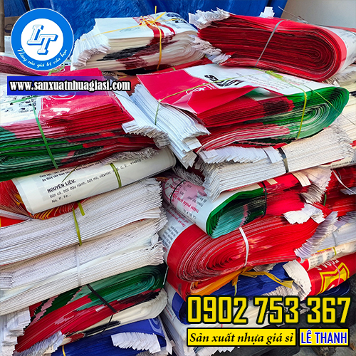 Bao tải in logo giá sỉ rẻ Bao tải in logo giá sỉ rẻ