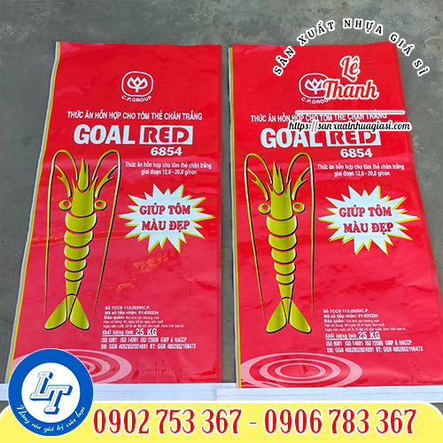 Bao tải in logo theo mẫu của khách hàng Bao tải in logo theo mẫu của khách hàng