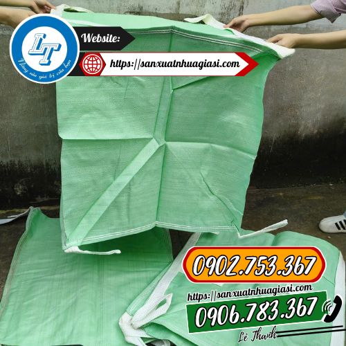 Bao tải jumbo đáy bằng 500kg Bao tải jumbo đáy bằng 500kg