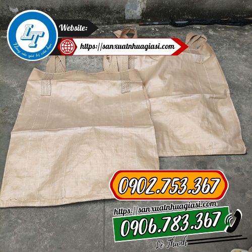 Bao tải jumbo không xả đáy 1 tấn Bao tải jumbo không xả đáy 1 tấn