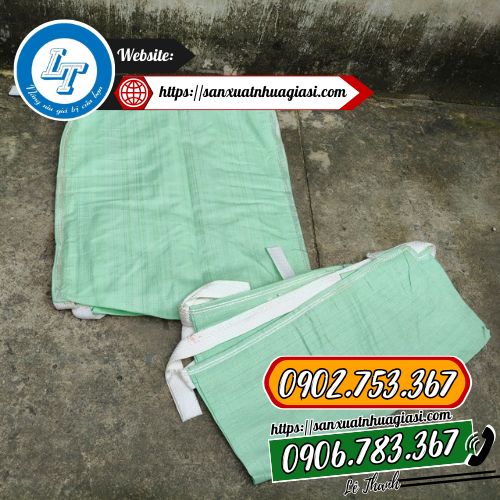Bao tải jumbo màu xanh Bao tải jumbo màu xanh