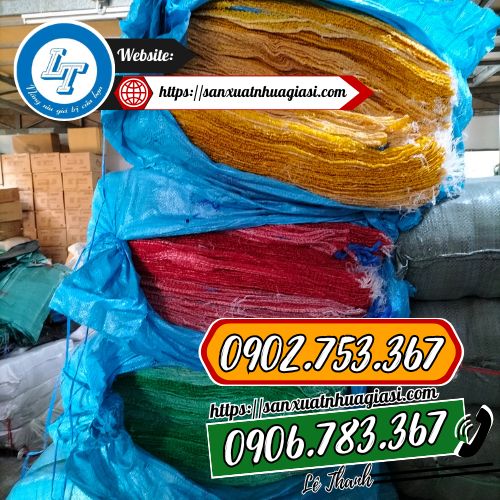 3000 bao tải lưới đủ màu xanh, đỏ, vàng 3000 bao tải lưới đủ màu xanh, đỏ, vàng